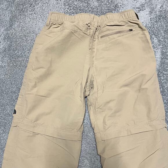 North Face Convertible Pants Mens Medium Zip Off Hiking Outdoor Nylon Belted - Picture 3 of 12